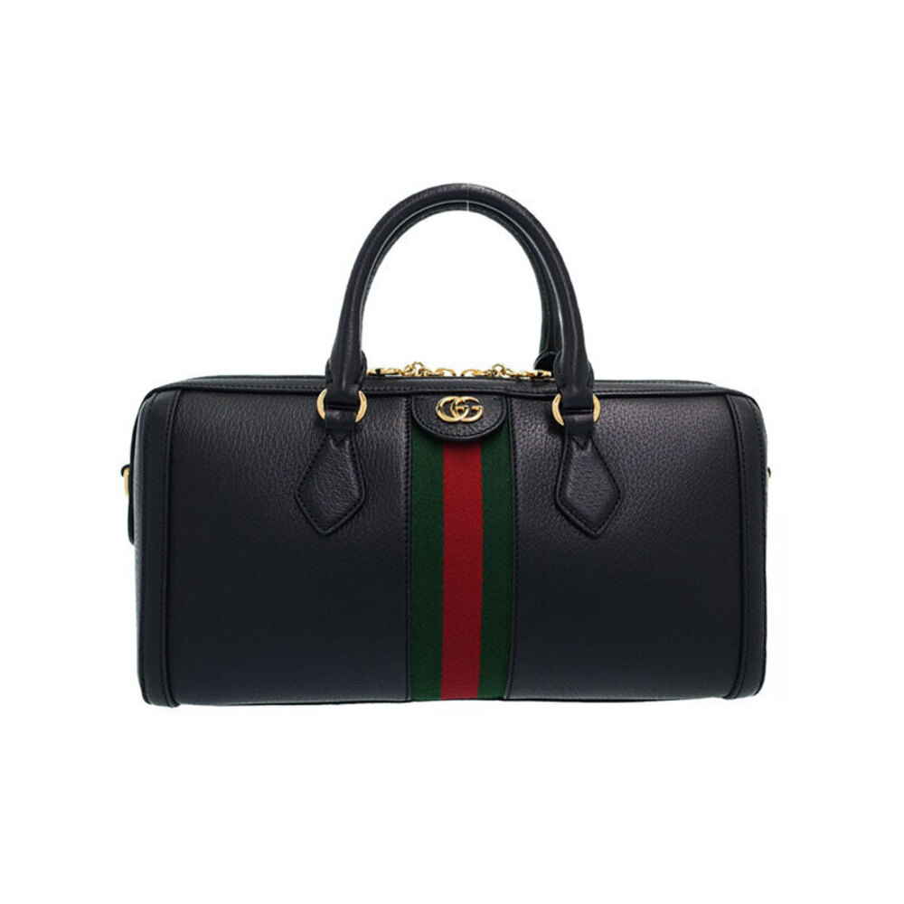 GUCCI Ophidia Top Handle Bag Handbag Black